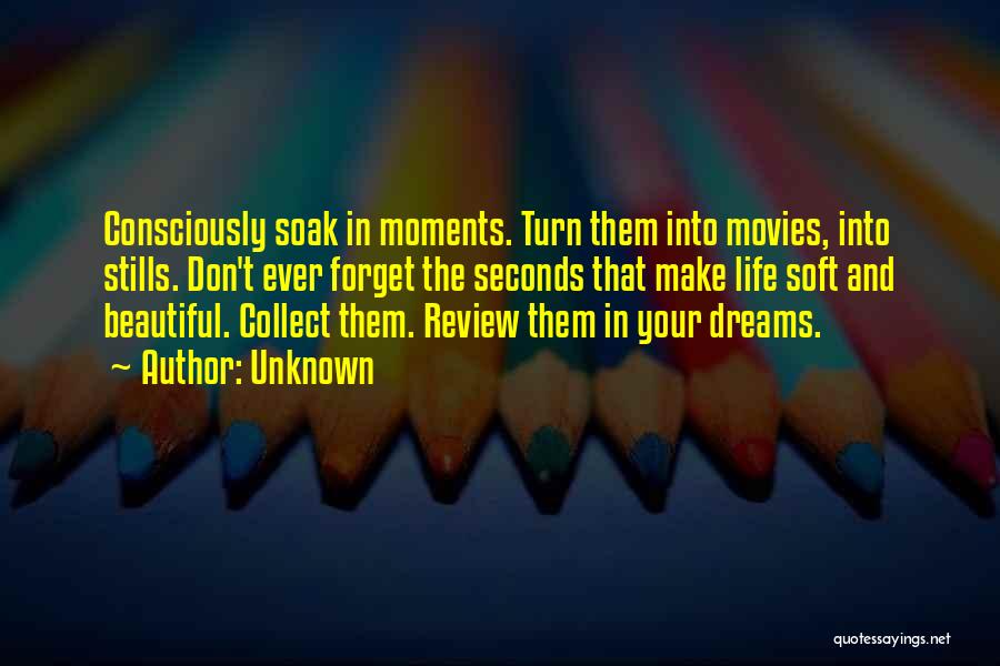 Beautiful Moments In Life Quotes By Unknown