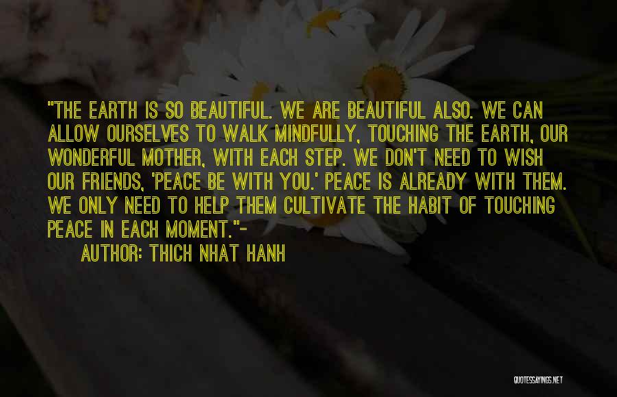 Beautiful Mother Earth Quotes By Thich Nhat Hanh