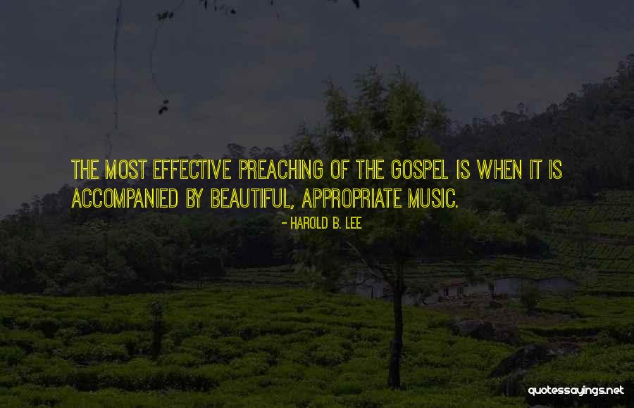 Beautiful Music Quotes By Harold B. Lee Beautiful Music Quotes By Harold B. Lee