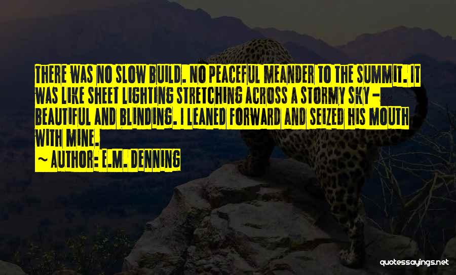 Beautiful N Romantic Quotes By E.M. Denning