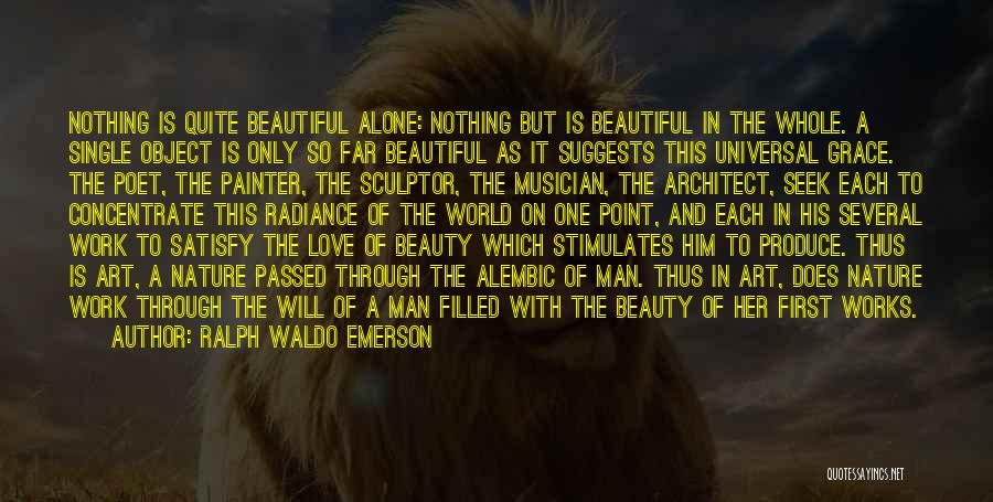 Beautiful Nature Love Quotes By Ralph Waldo Emerson