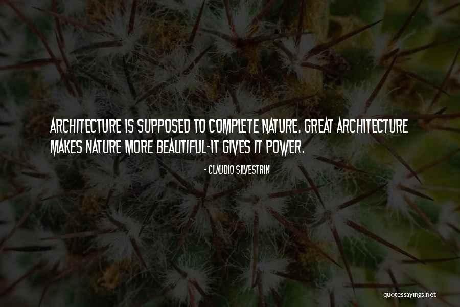 Beautiful Nature Quotes By Claudio Silvestrin