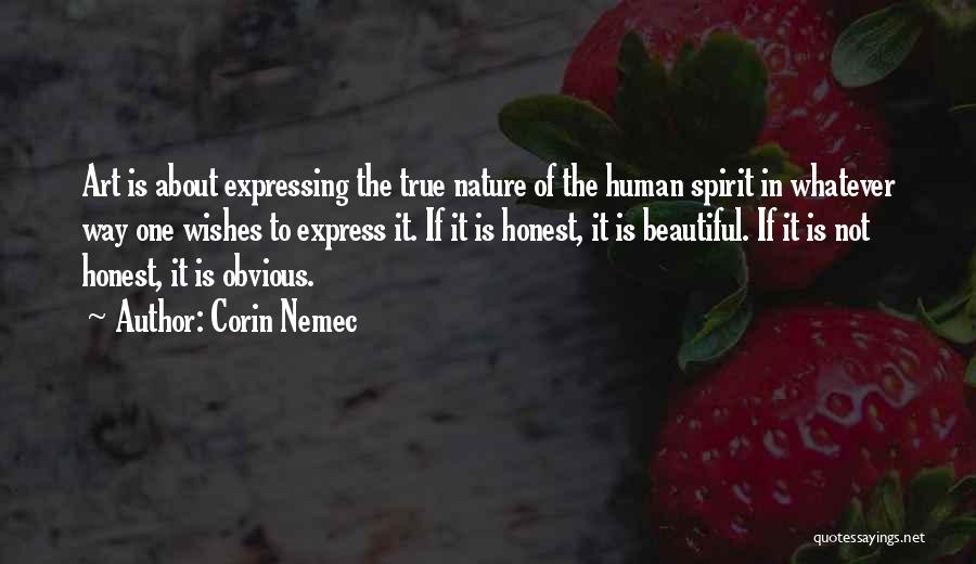 Beautiful Nature Quotes By Corin Nemec