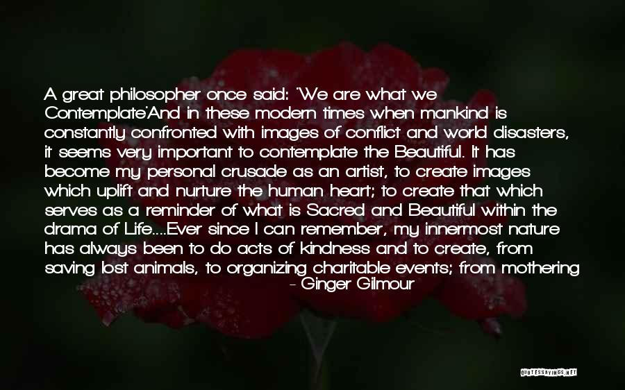 Beautiful Nature Quotes By Ginger Gilmour