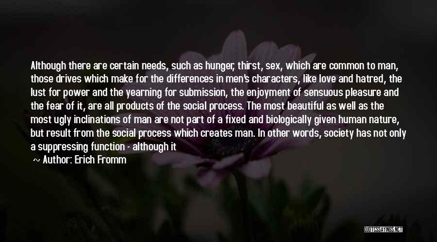 Beautiful Nature With Love Quotes By Erich Fromm