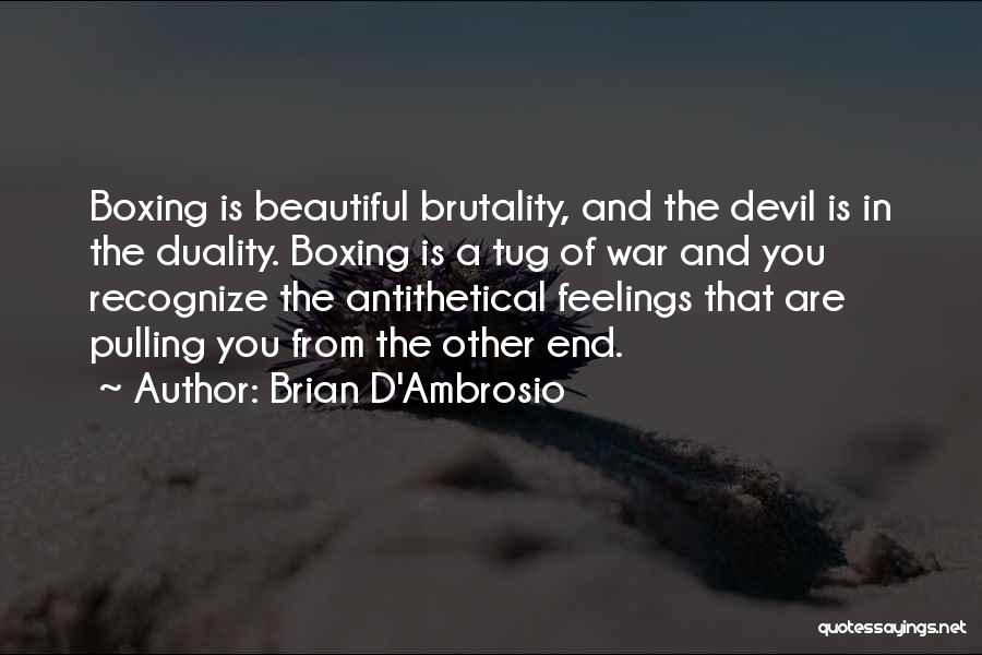 Beautiful Non Duality Quotes By Brian D'Ambrosio