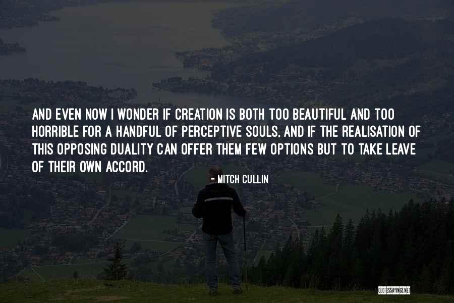 Beautiful Non Duality Quotes By Mitch Cullin Beautiful Non Duality Quotes By Mitch Cullin