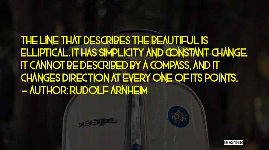 Beautiful One Line Quotes By Rudolf Arnheim