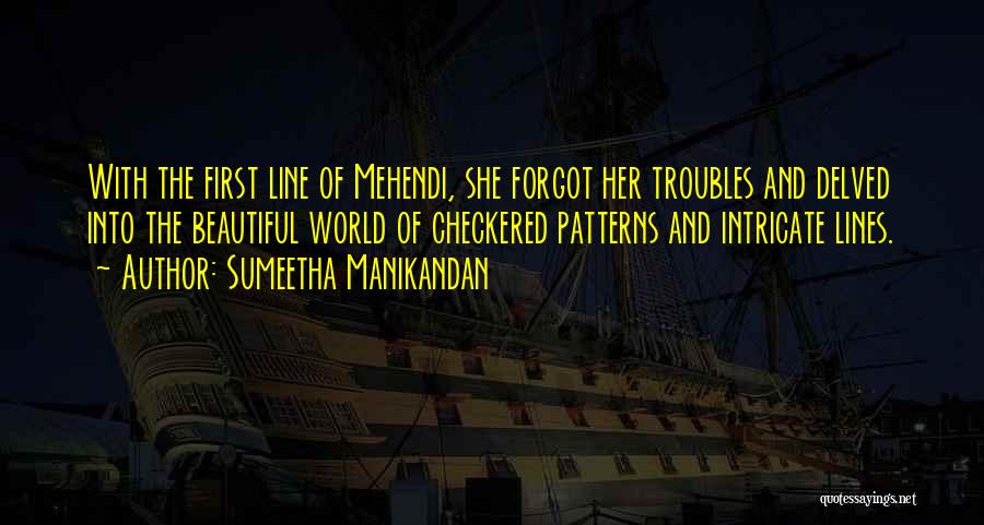 Beautiful One Line Quotes By Sumeetha Manikandan