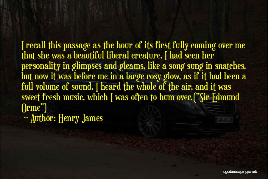 Beautiful Personality Quotes By Henry James