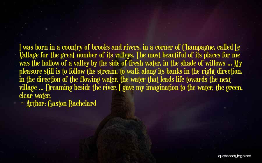 Beautiful Places And Quotes By Gaston Bachelard