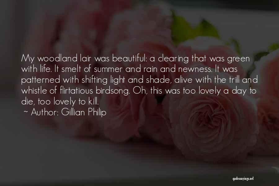 Beautiful Rain Quotes By Gillian Philip