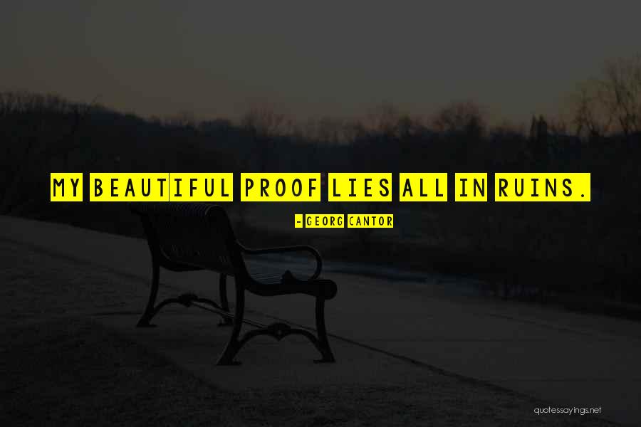 Beautiful Ruins Quotes By Georg Cantor Beautiful Ruins Quotes By Georg Cantor