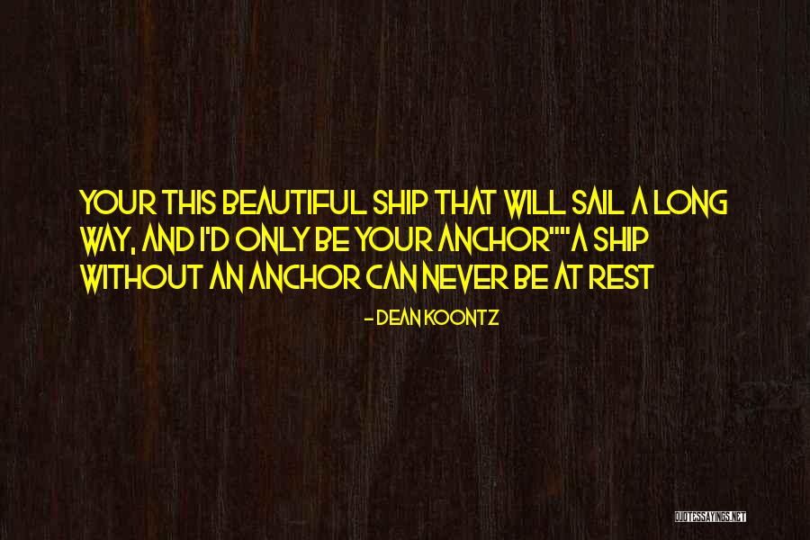 Beautiful Sad Quotes By Dean Koontz