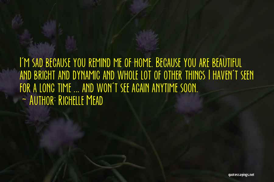 Beautiful Sad Quotes By Richelle Mead