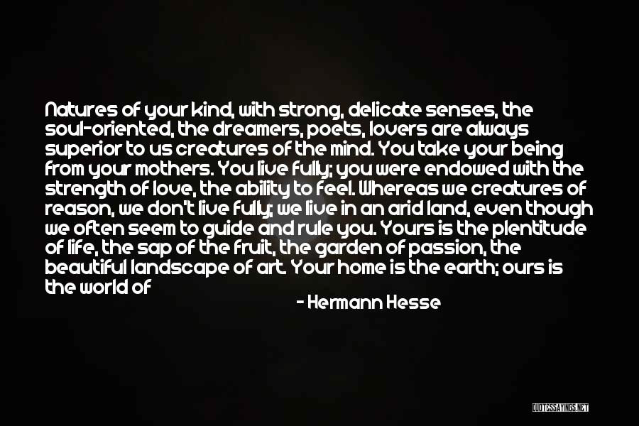 Beautiful Soul Love Quotes By Hermann Hesse