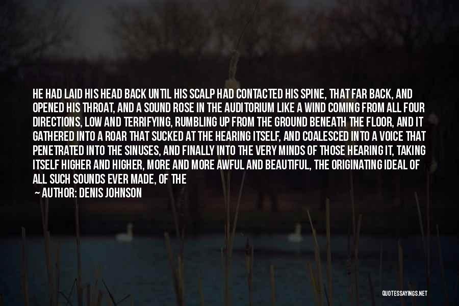 Beautiful Sounds Quotes By Denis Johnson