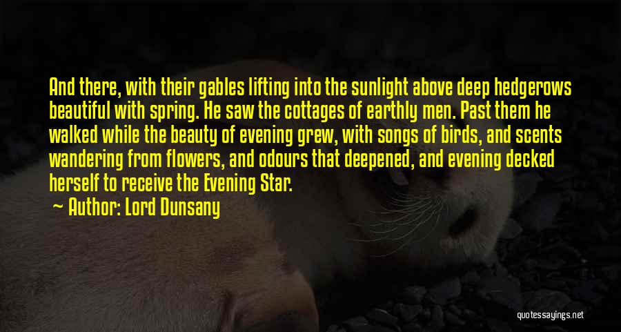 Beautiful Sunlight Quotes By Lord Dunsany