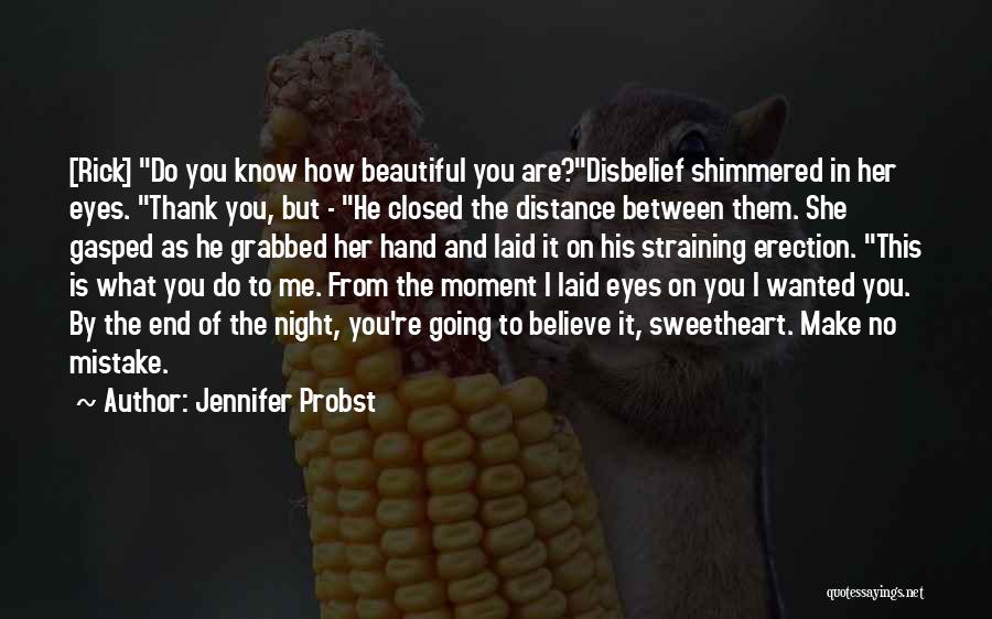 Beautiful Thank You Quotes By Jennifer Probst