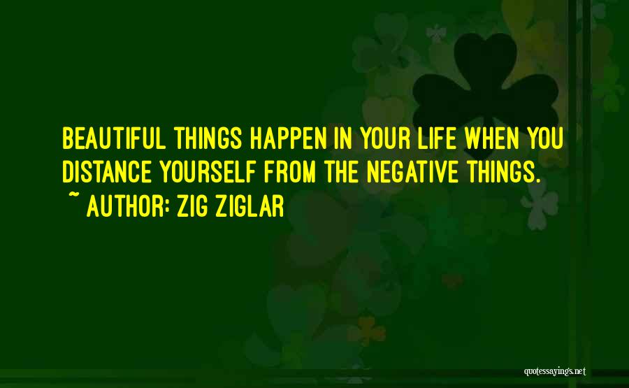 Beautiful Things In Life Quotes By Zig Ziglar