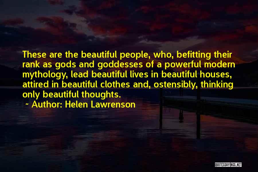 Beautiful Thoughts N Quotes By Helen Lawrenson