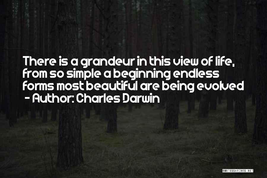 Beautiful Views Quotes By Charles Darwin