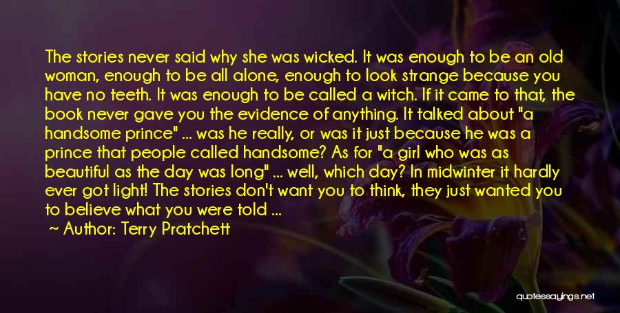 Beautiful Witch Quotes By Terry Pratchett