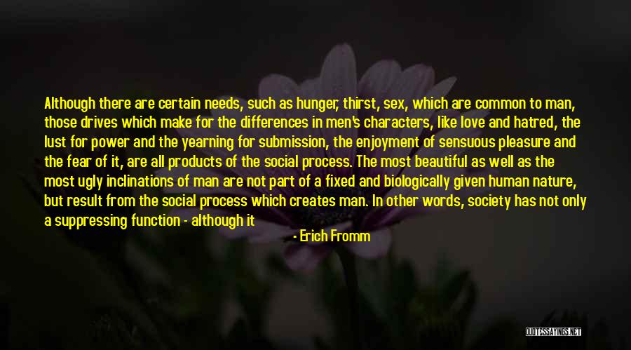 Beautiful Words Of Love Quotes By Erich Fromm