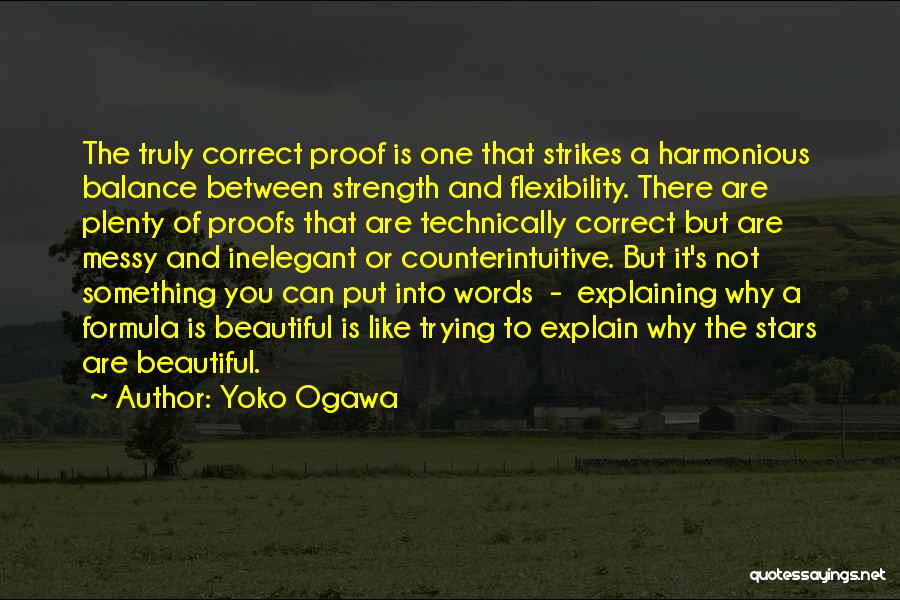 Beautiful Words Or Quotes By Yoko Ogawa