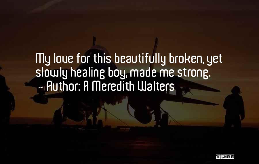 Beautifully Broken Quotes By A Meredith Walters