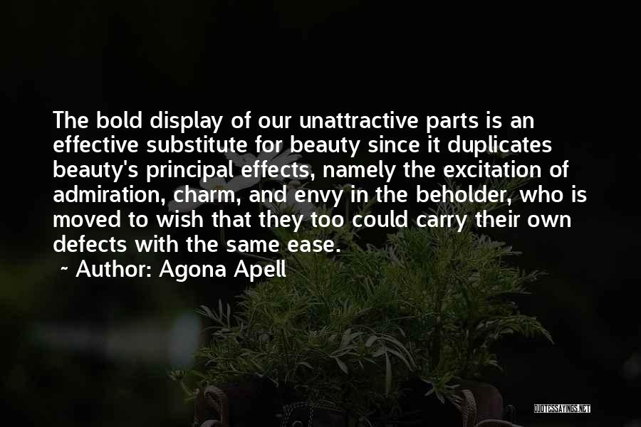 Beauty Admiration Quotes By Agona Apell