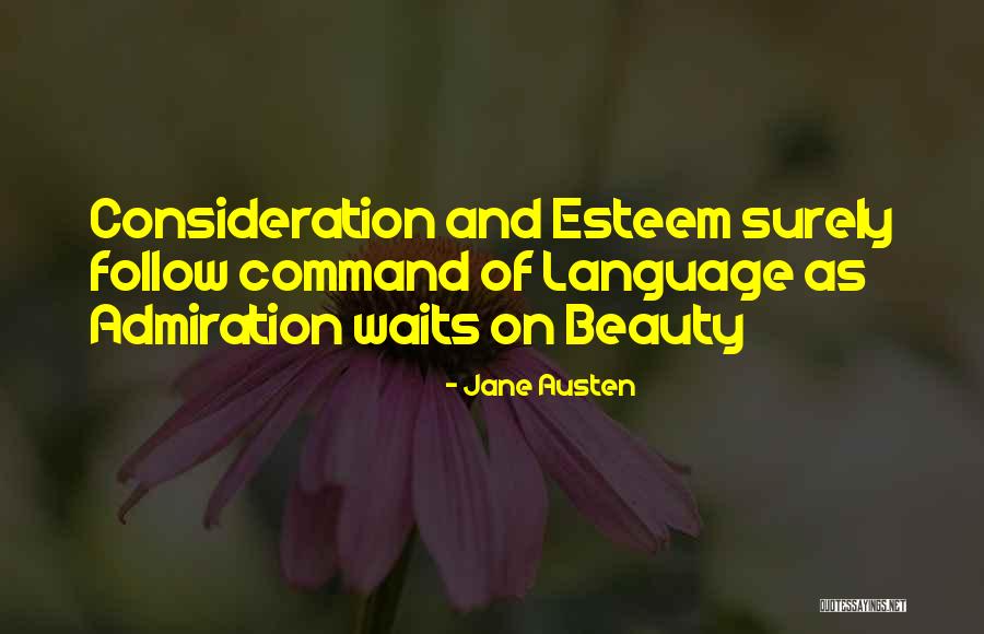 Beauty Admiration Quotes By Jane Austen