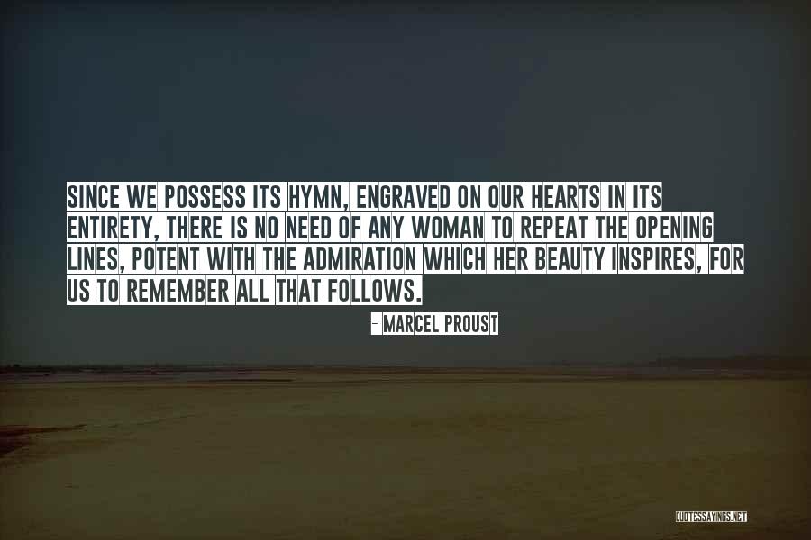 Beauty Admiration Quotes By Marcel Proust