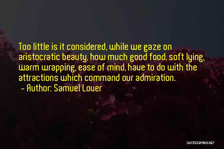 Beauty Admiration Quotes By Samuel Lover
