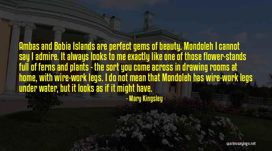 Beauty Admire Quotes By Mary Kingsley Beauty Admire Quotes By Mary Kingsley