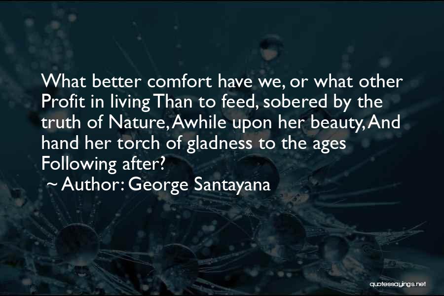 Beauty Ages Quotes By George Santayana