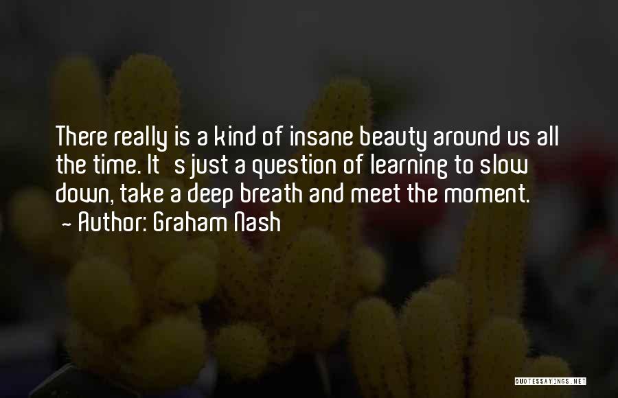 Beauty All Around Us Quotes By Graham Nash