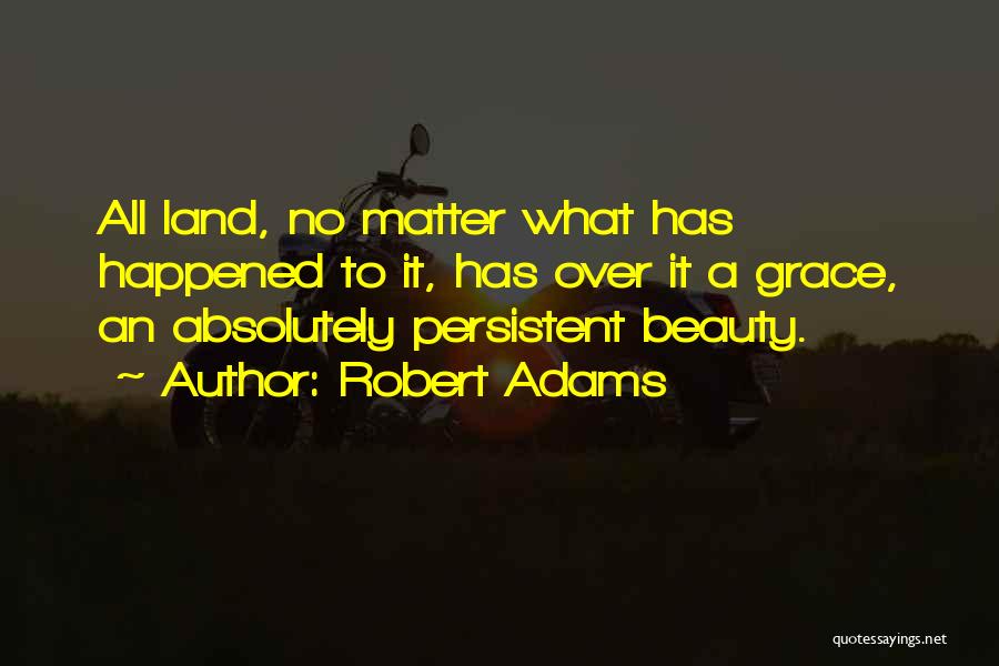 Beauty All Over Quotes By Robert Adams