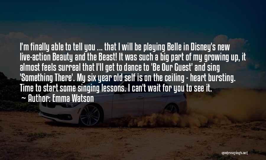 Beauty And A Beast Quotes By Emma Watson