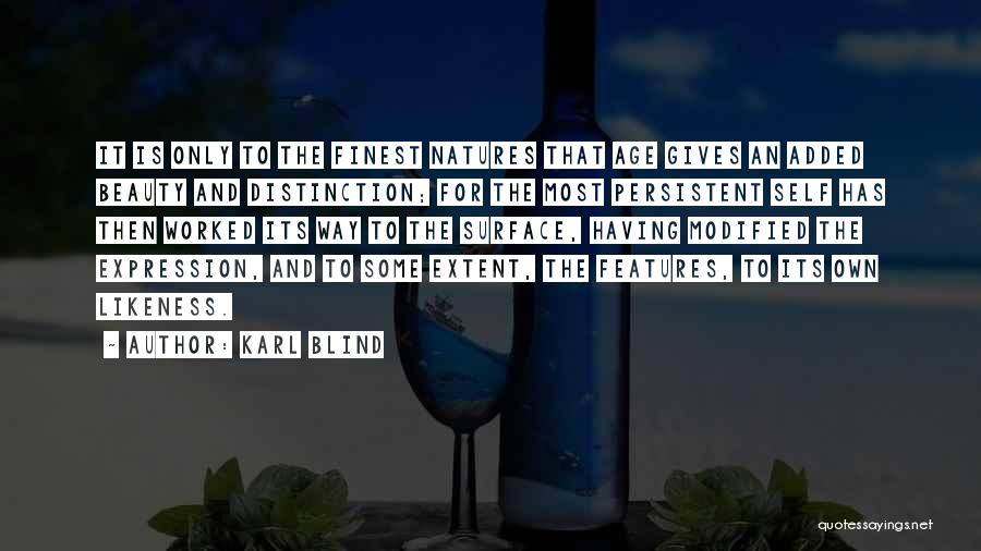 Beauty And Age Quotes By Karl Blind