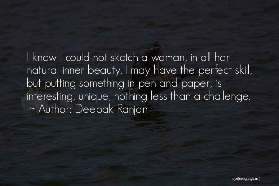 Beauty And Attitude Quotes By Deepak Ranjan