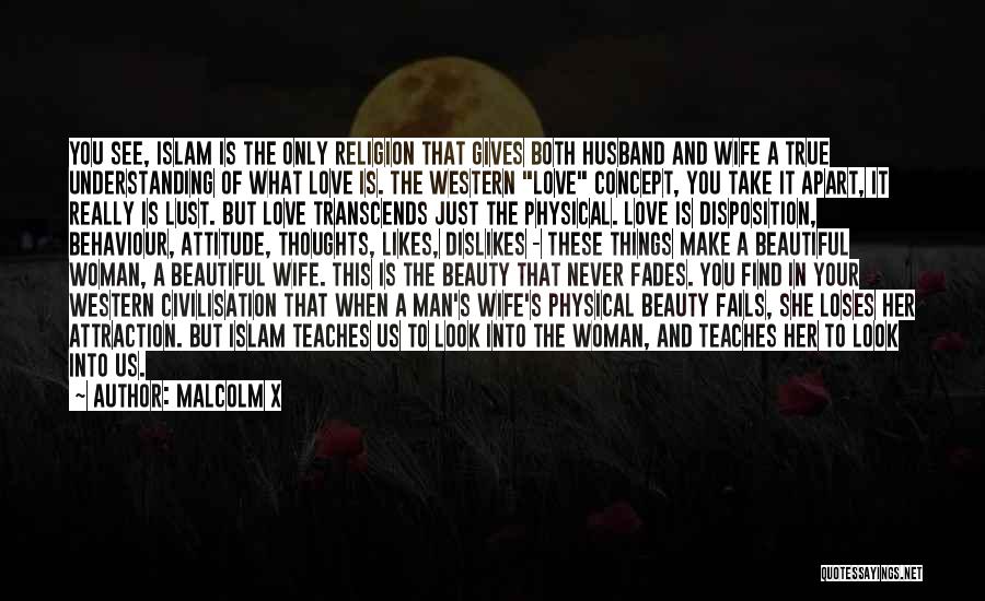 Beauty And Attitude Quotes By Malcolm X