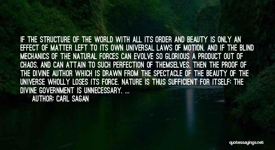 Beauty And Chaos Quotes By Carl Sagan