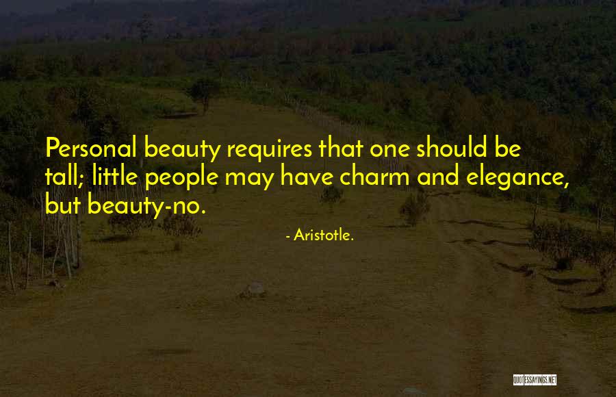 Beauty And Charm Quotes By Aristotle.