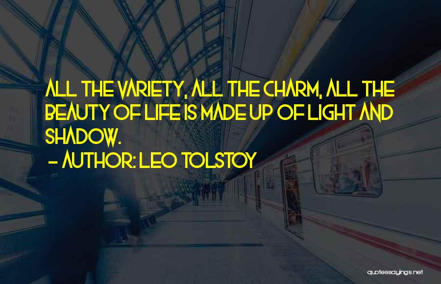 Beauty And Charm Quotes By Leo Tolstoy