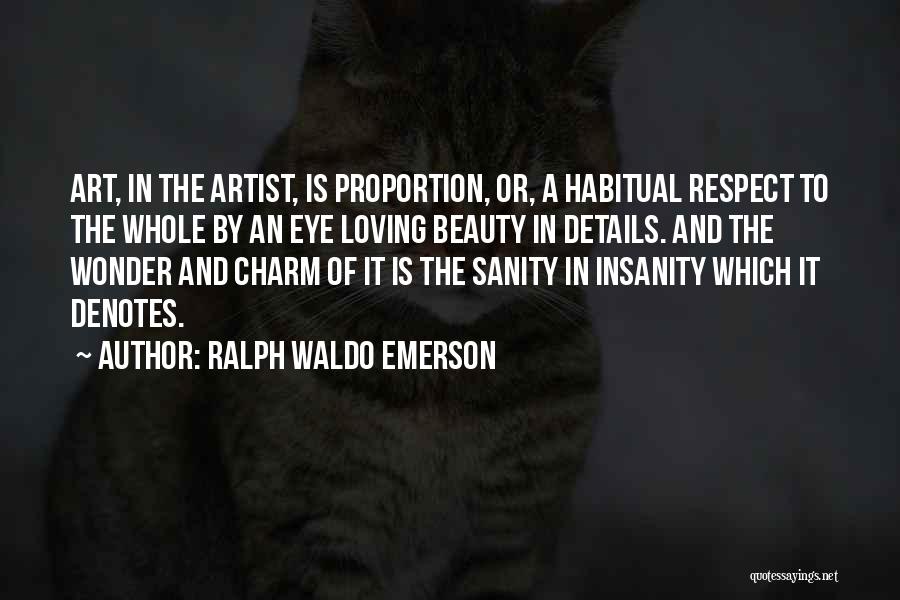 Beauty And Charm Quotes By Ralph Waldo Emerson