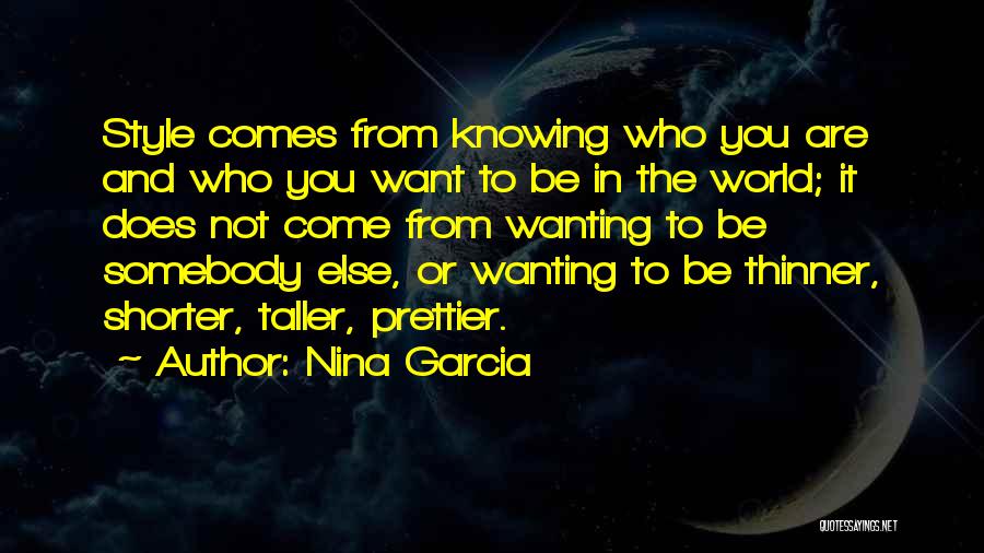 Beauty And Confidence Quotes By Nina Garcia