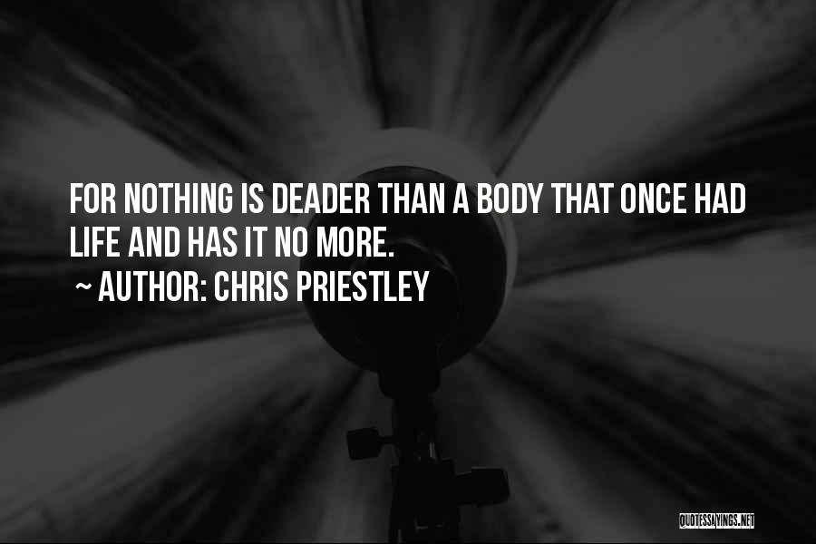 Beauty And Death Quotes By Chris Priestley