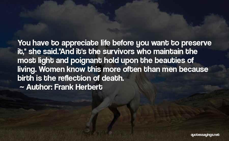 Beauty And Death Quotes By Frank Herbert