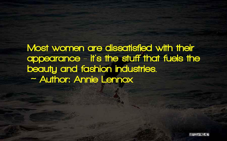 Beauty And Fashion Quotes By Annie Lennox